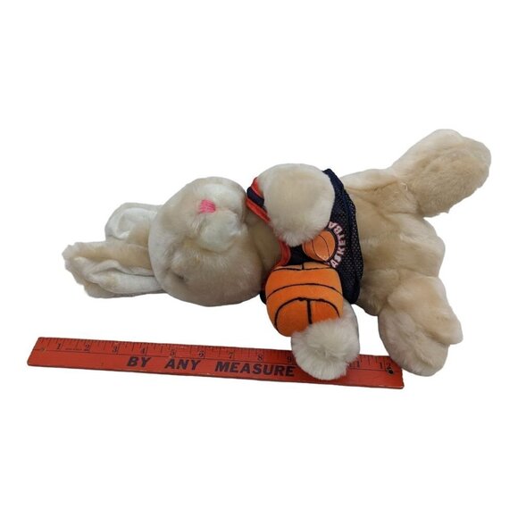 Dan Dee Basketball Stuffed Bunny Plush Animal Easter  12in  soft - Picture 10 of 11